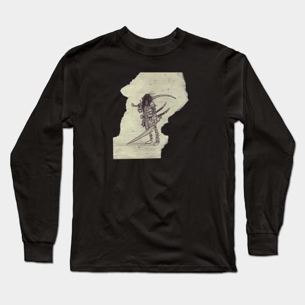 Dark Elf Long Sleeve T-Shirt by Hominid